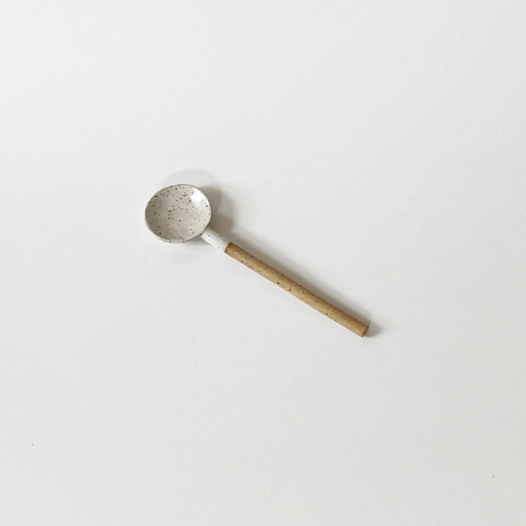 Handmade Ceramic Teaspoon, Sugar Spoon - IN STORE PICKUP ONLY
