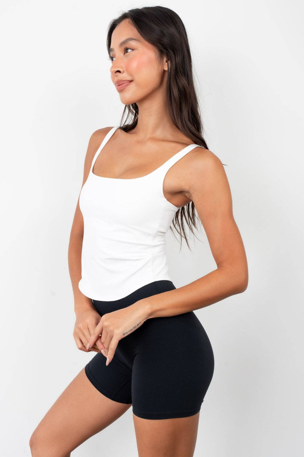 White Classic Tank - Snow