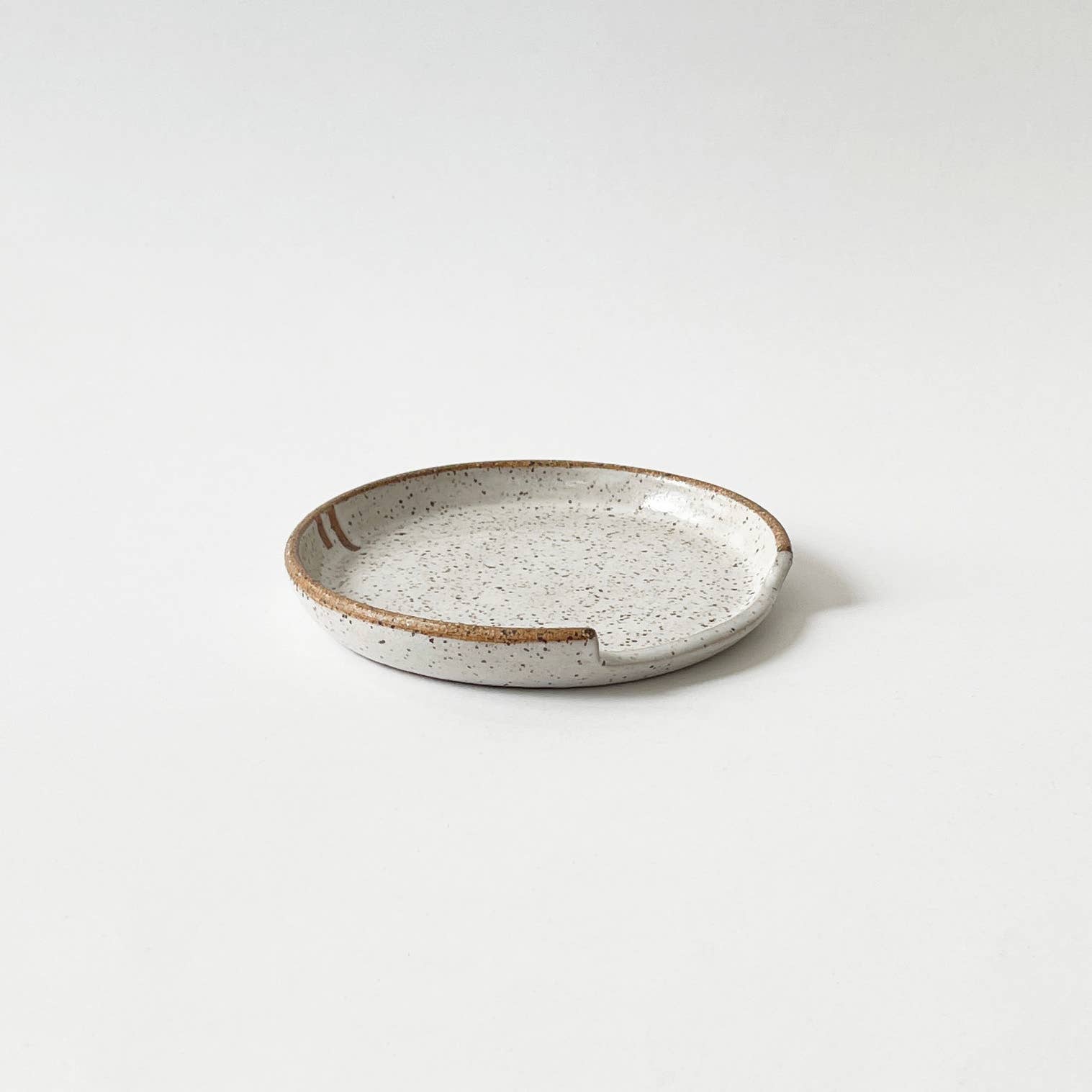 Handmade Ceramic Spoon Rest - IN STORE PICKUP ONLY