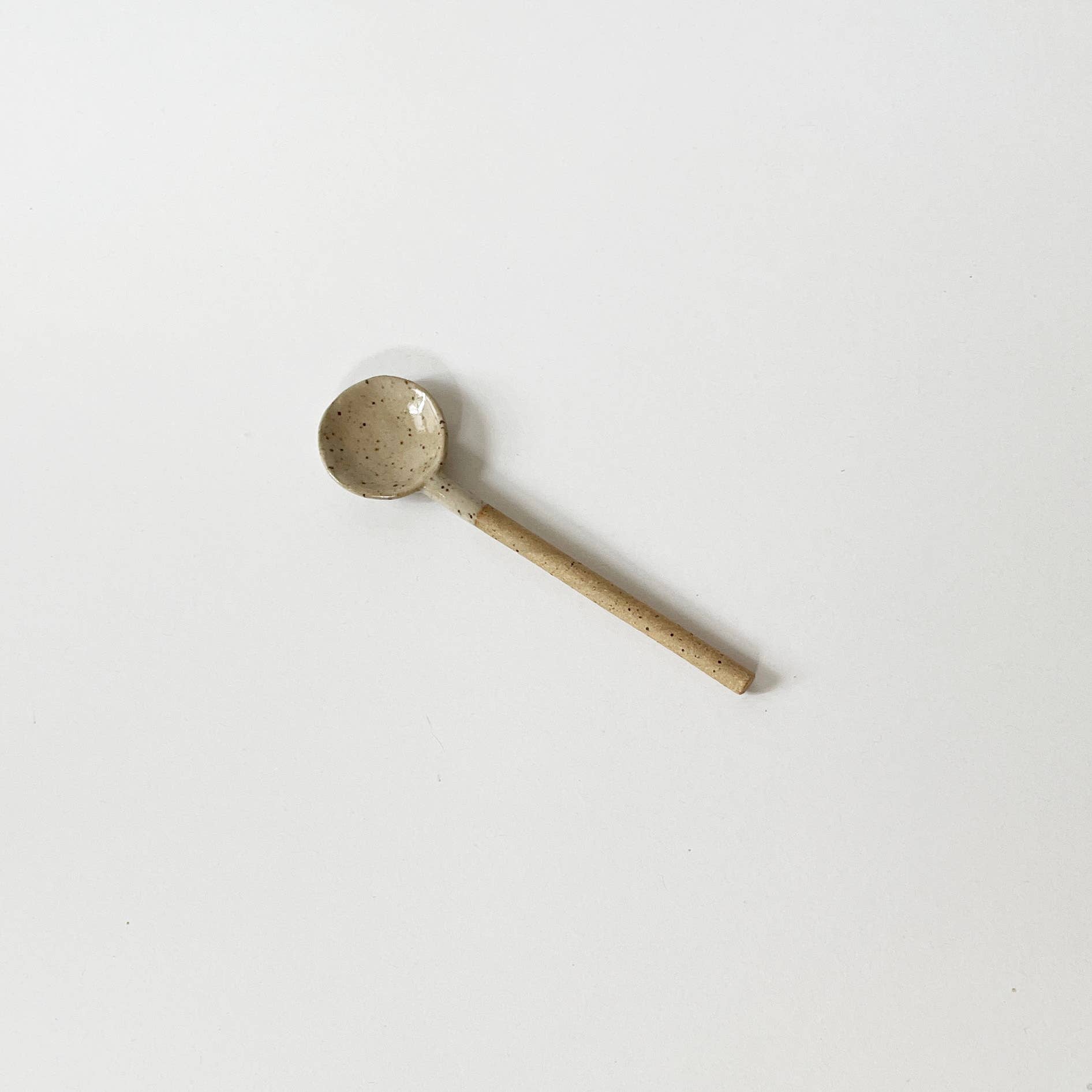 Handmade Ceramic Teaspoon, Sugar Spoon - IN STORE PICKUP ONLY