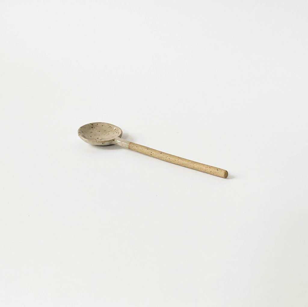 Handmade Ceramic Teaspoon, Sugar Spoon - IN STORE PICKUP ONLY