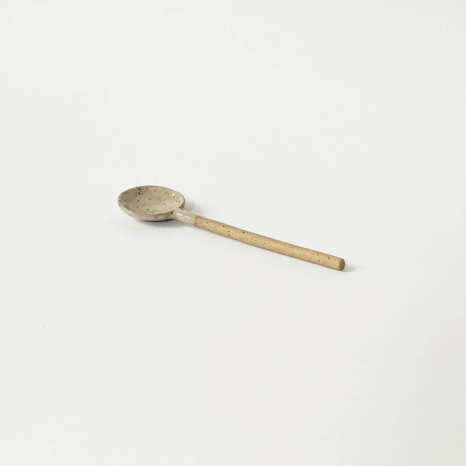Handmade Ceramic Teaspoon, Sugar Spoon - IN STORE PICKUP ONLY