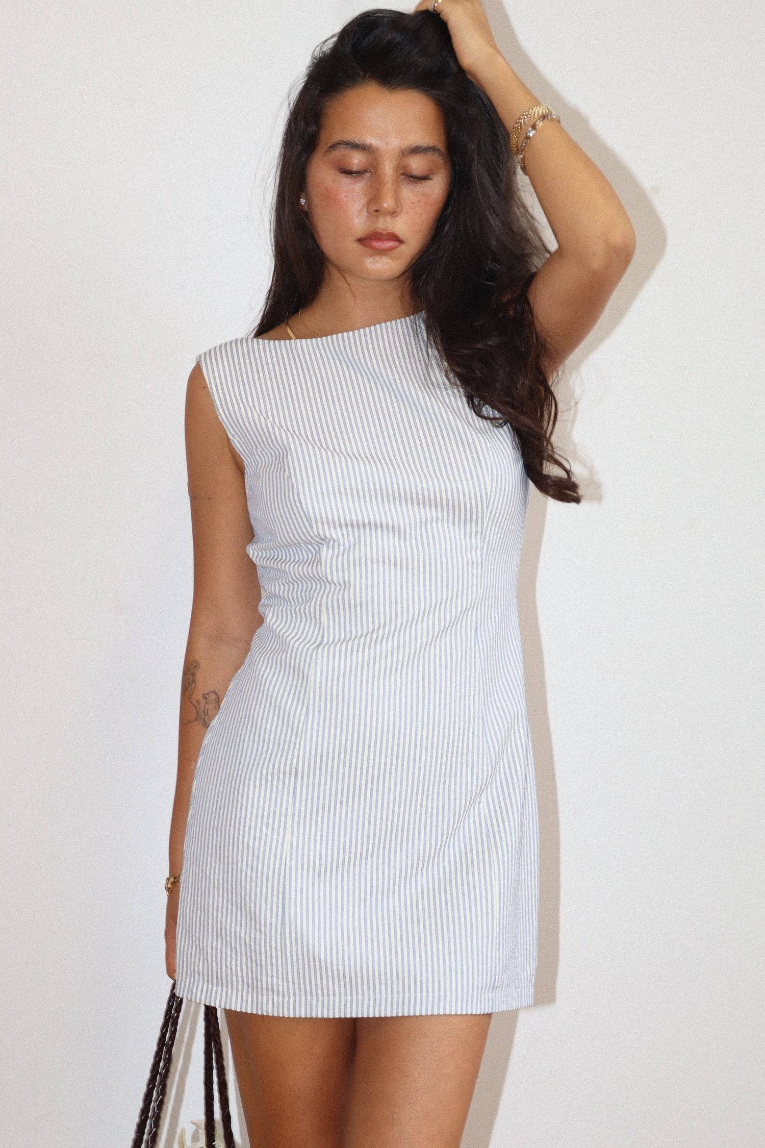 Striped Mini Dress