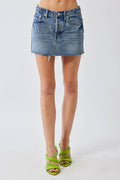 DENIM MINI SKIRT