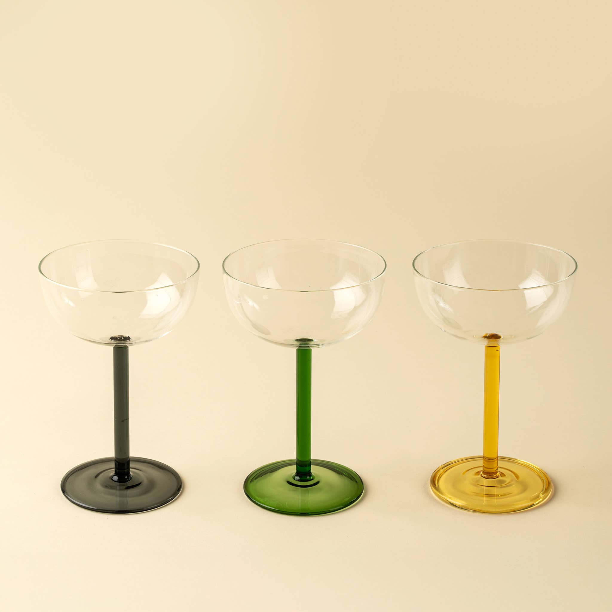 Aura Coupe Glass, Smoke - IN STORE PICKUP ONLY