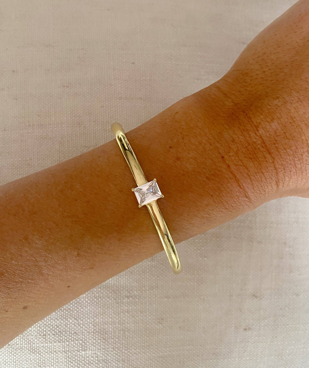 Diamond Stone bangle