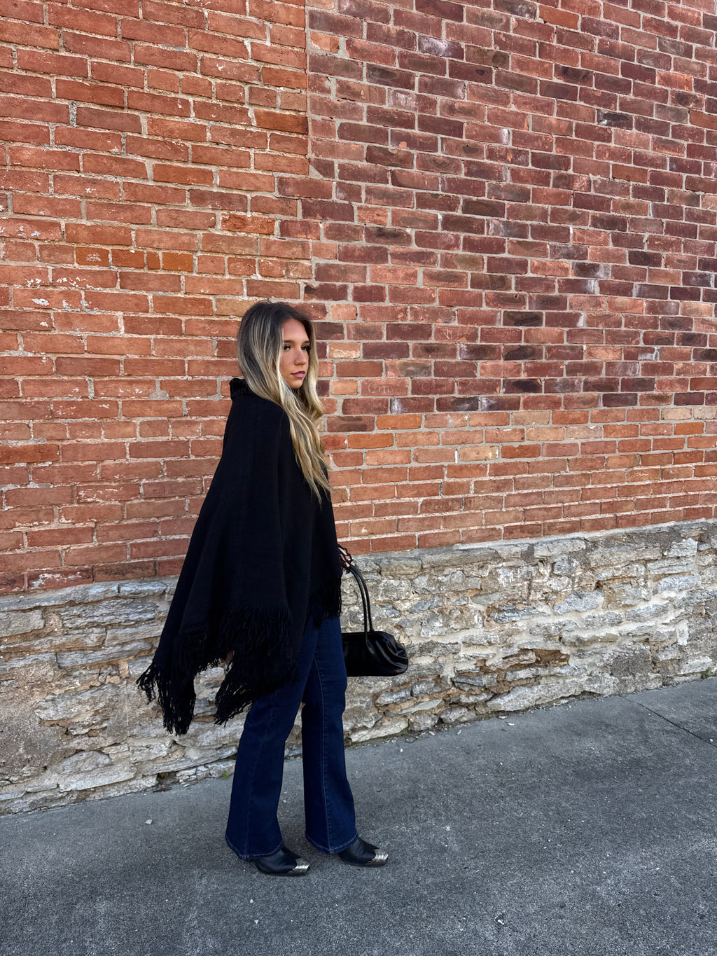 The Sloane Fringe Poncho