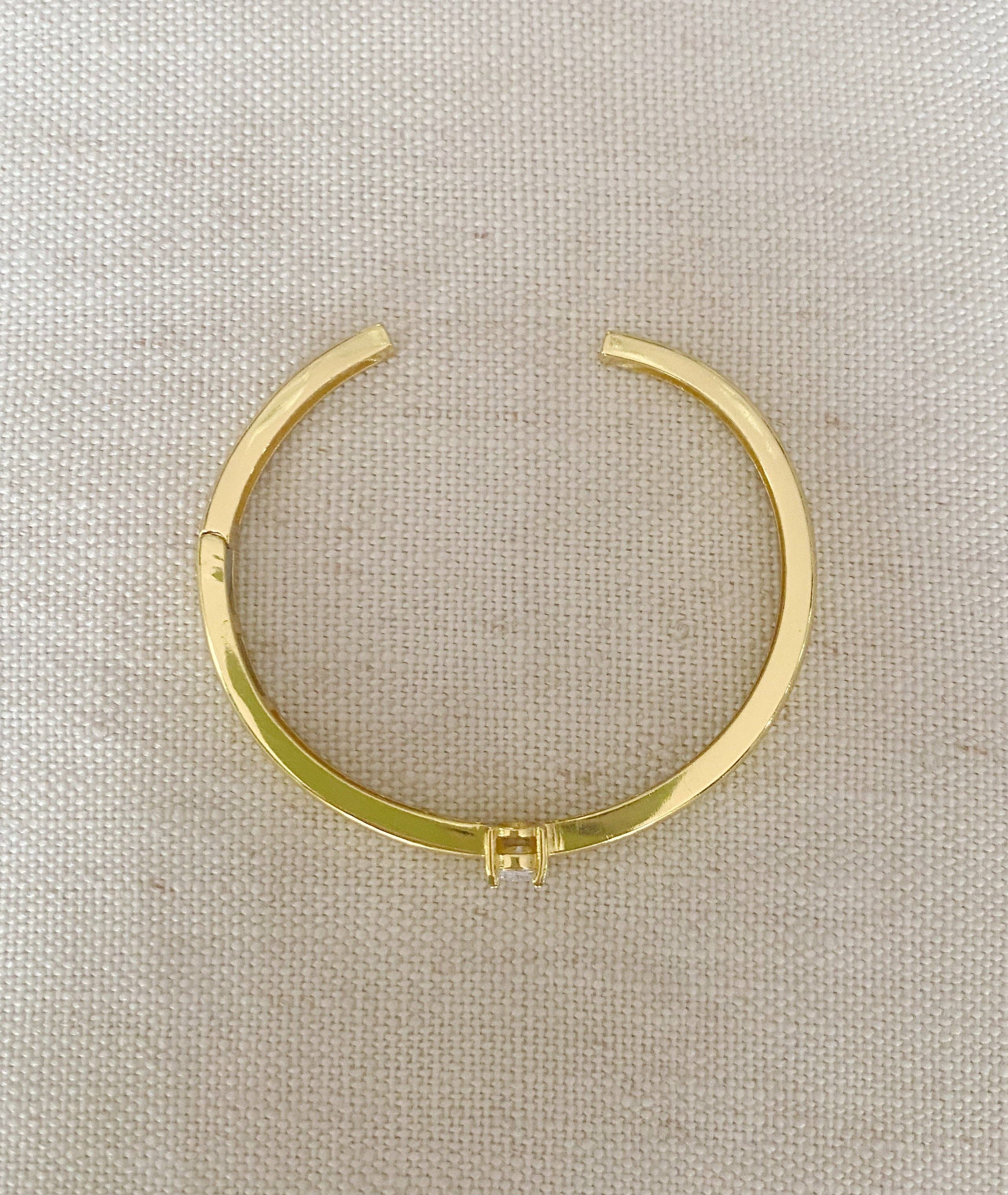 Diamond Stone bangle