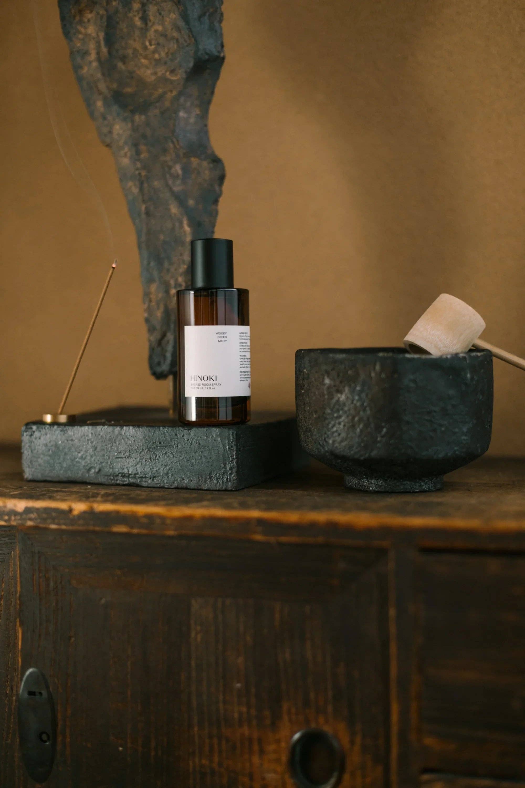 Hinoki Sacred Room Spray – Purifying & Grounding