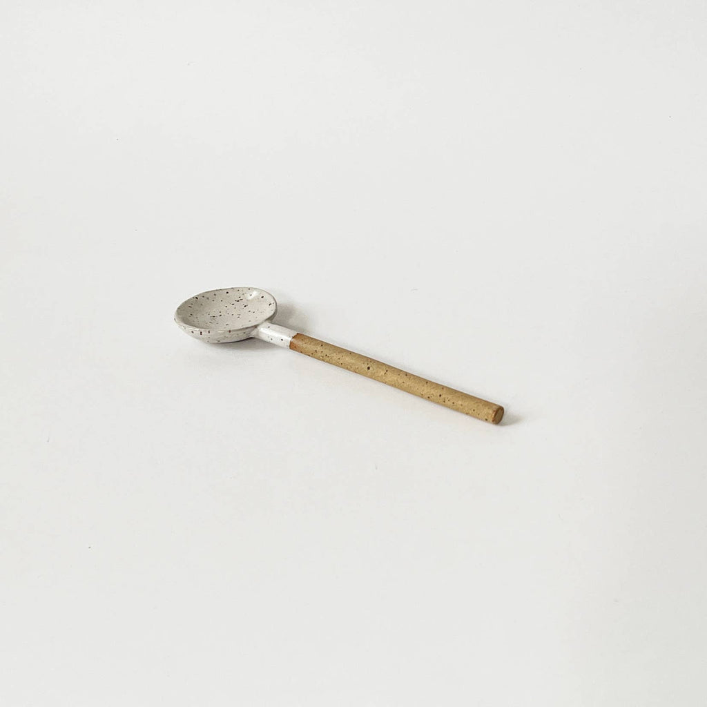 Handmade Ceramic Teaspoon, Sugar Spoon - IN STORE PICKUP ONLY