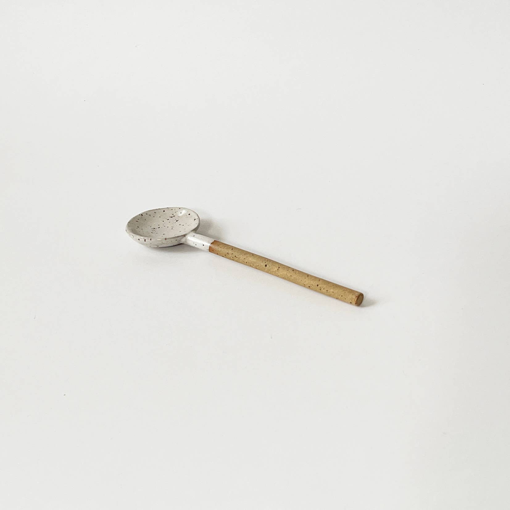 Handmade Ceramic Teaspoon, Sugar Spoon - IN STORE PICKUP ONLY