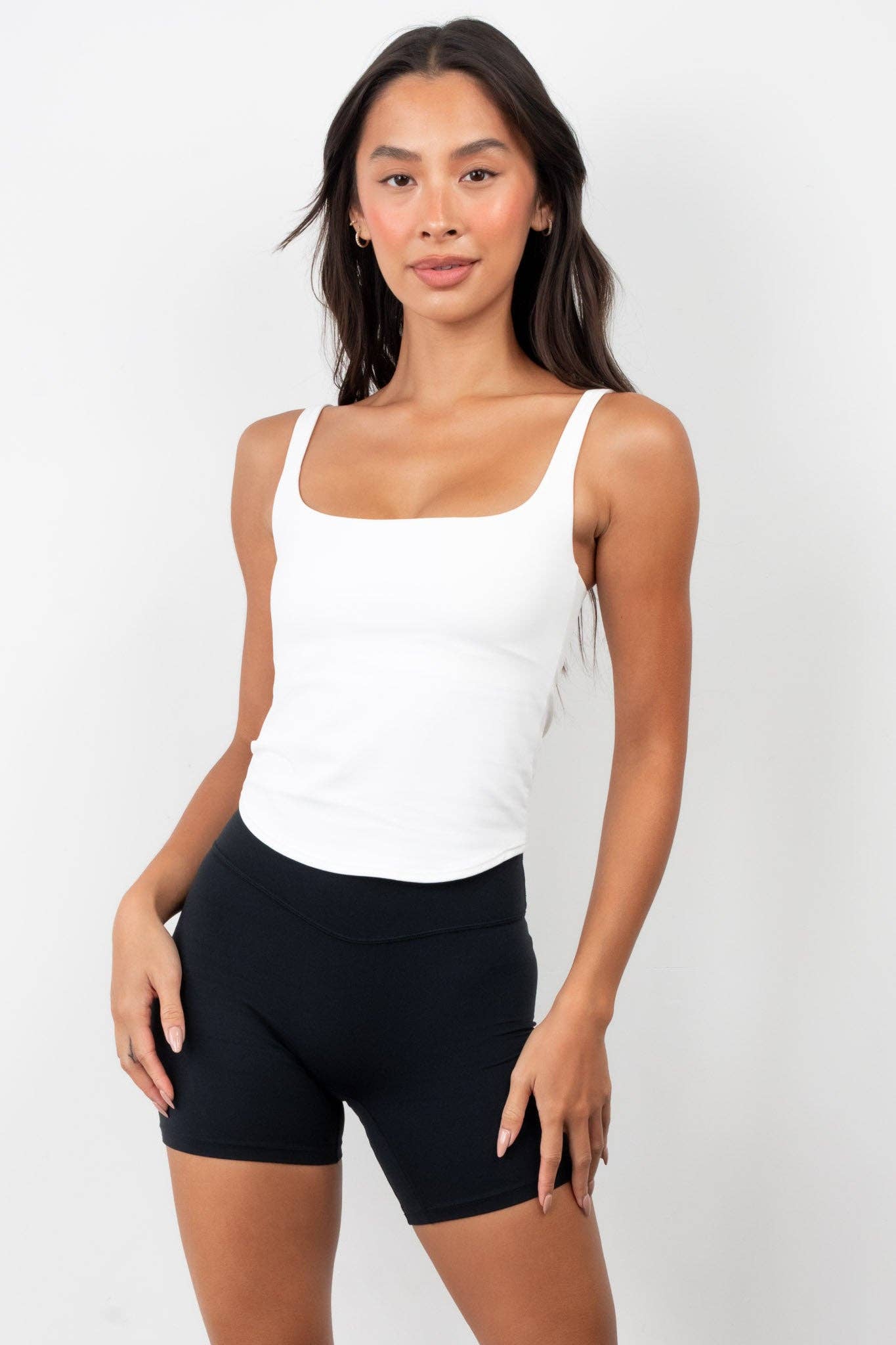 White Classic Tank - Snow
