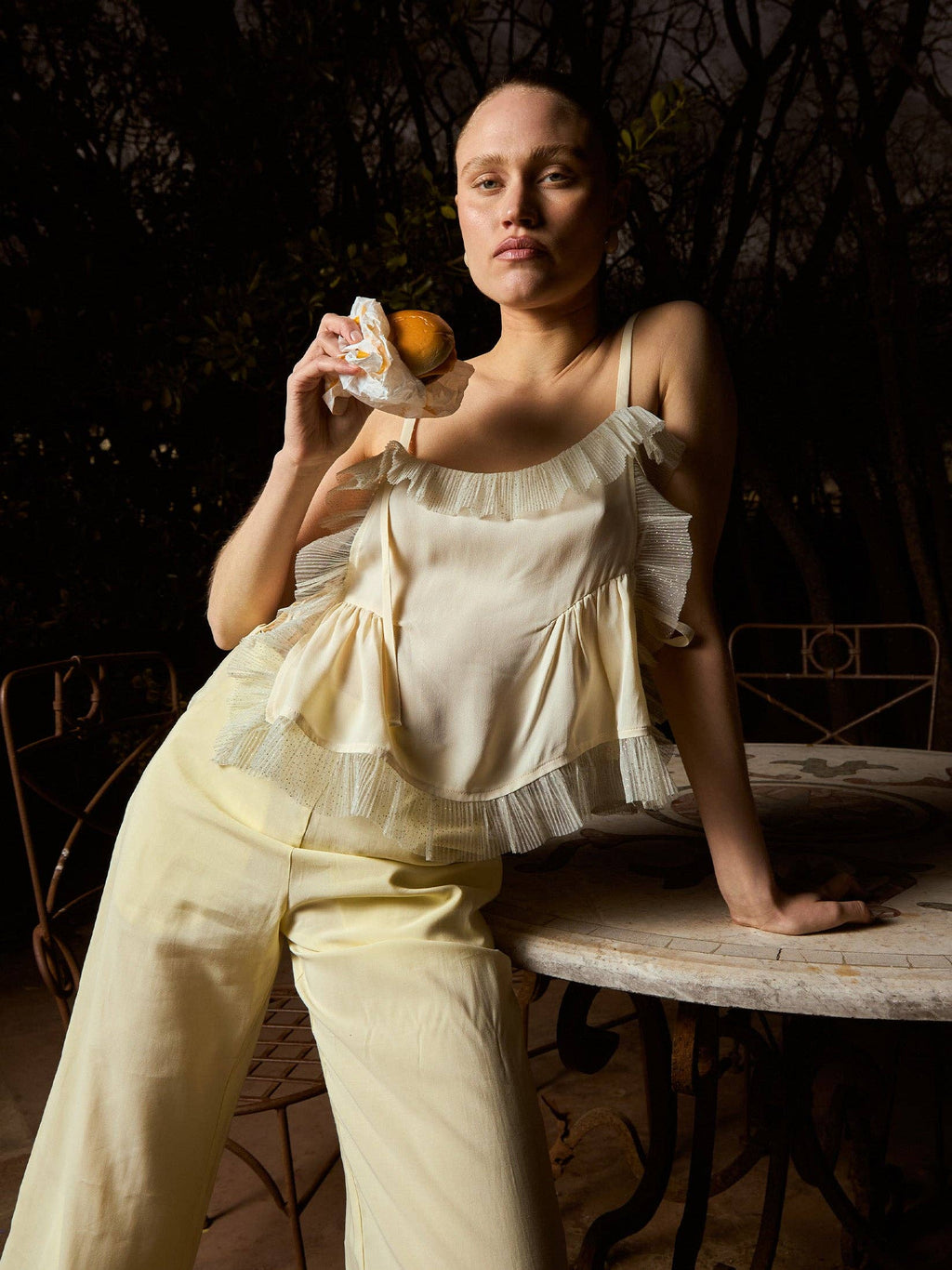 Ruffle blouse