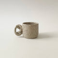 Handmade Ceramic Knot Handle Espresso Cup - IN STORE PICKUP ONLY