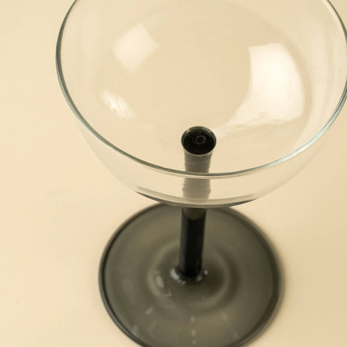 Aura Coupe Glass, Smoke - IN STORE PICKUP ONLY