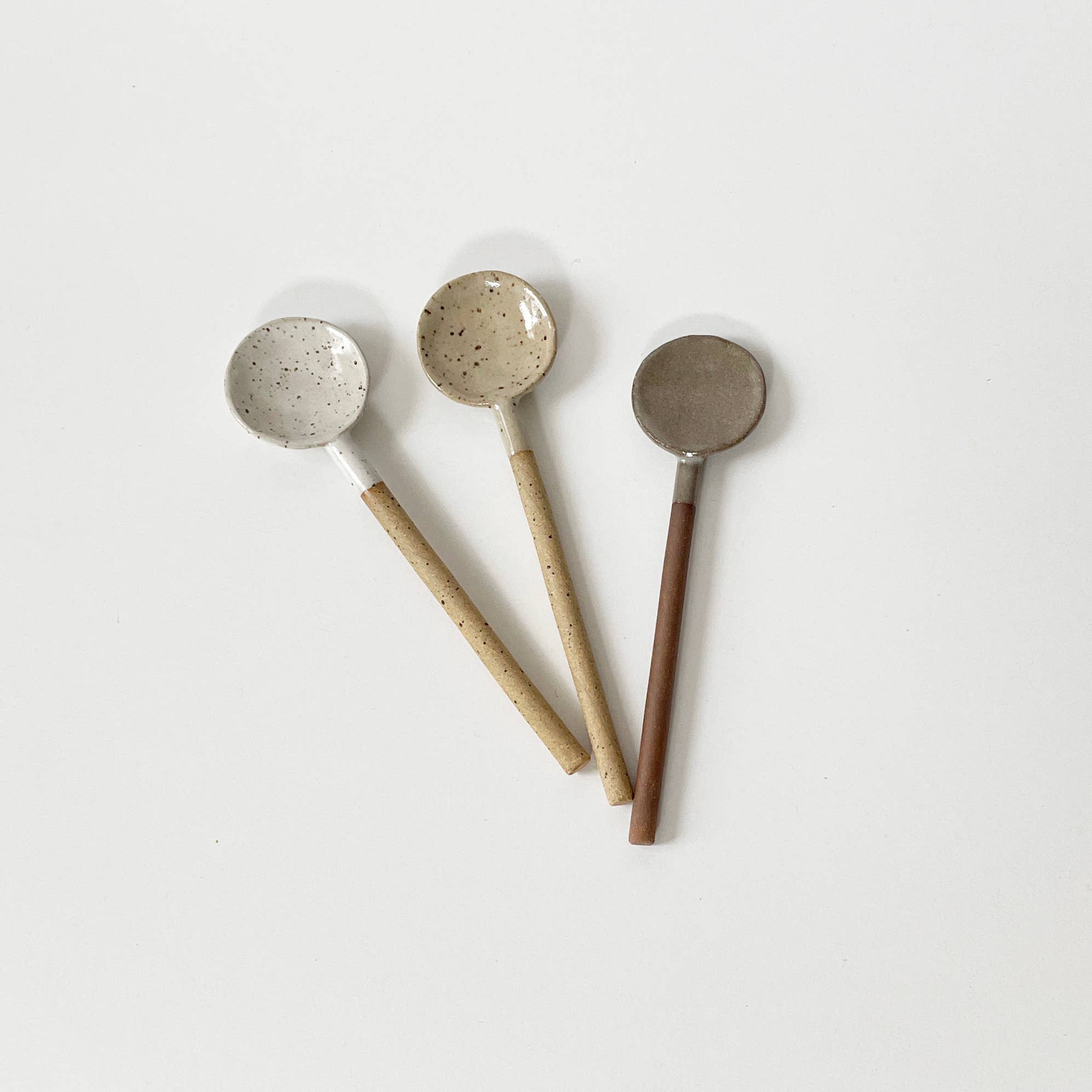 Handmade Ceramic Teaspoon, Sugar Spoon - IN STORE PICKUP ONLY