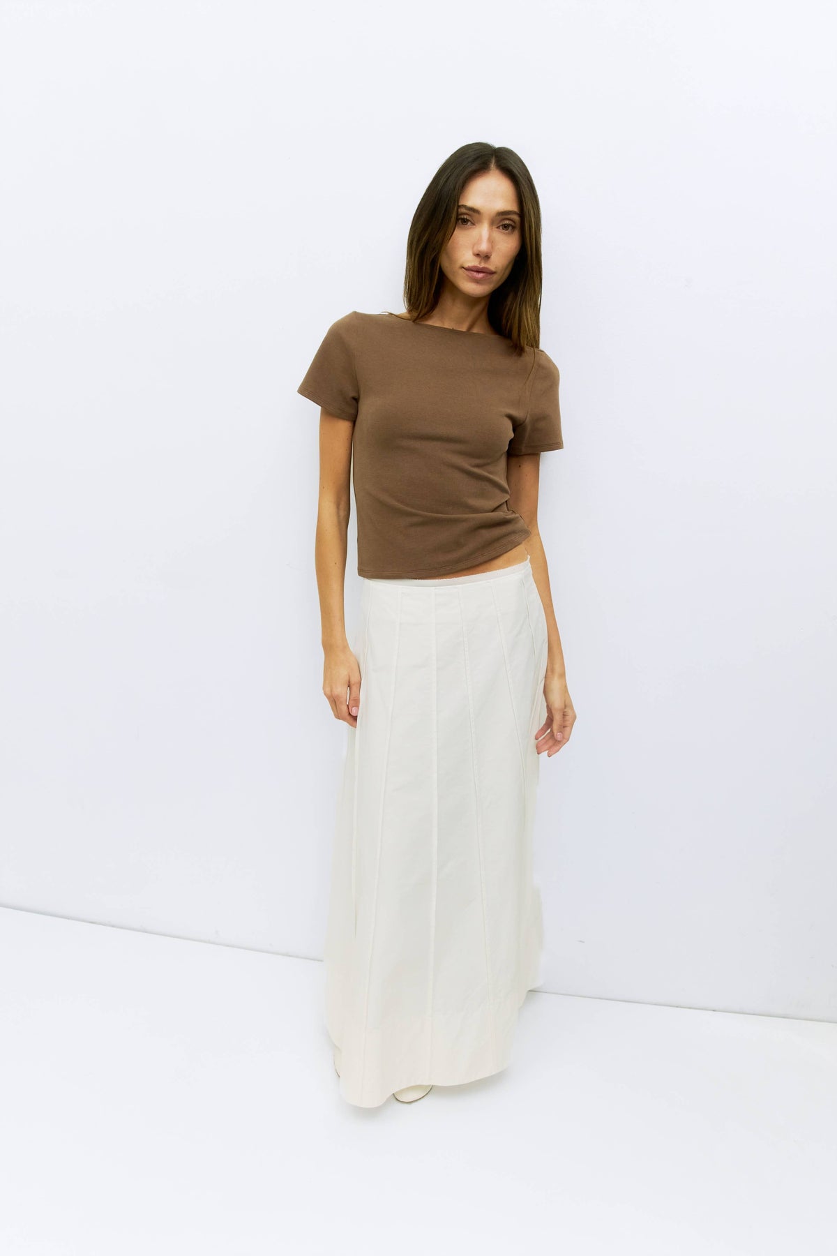 The Breanna Top | Wide Neck Soft Knit Top