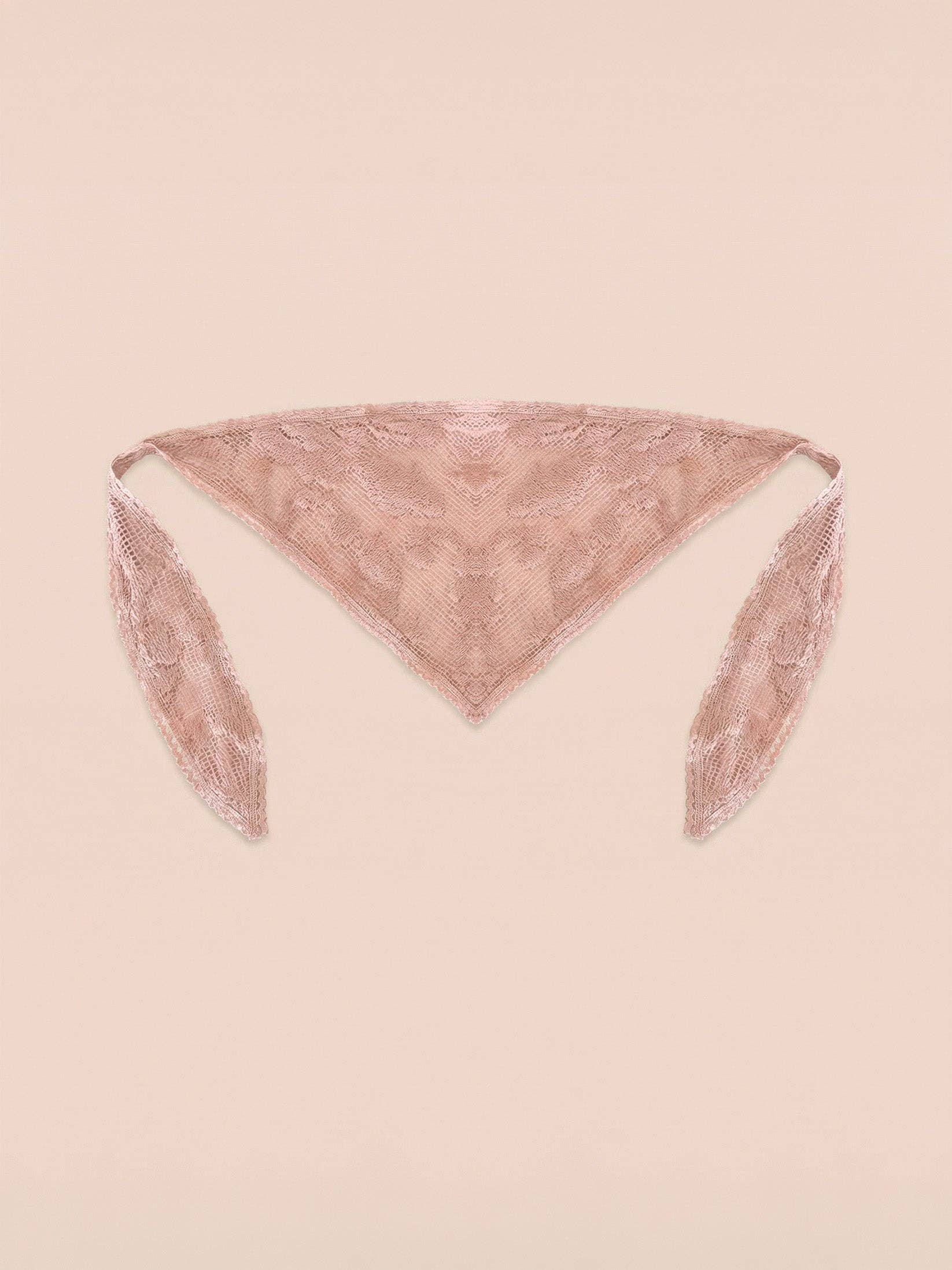 Pink Jester Embroidery Headscarf